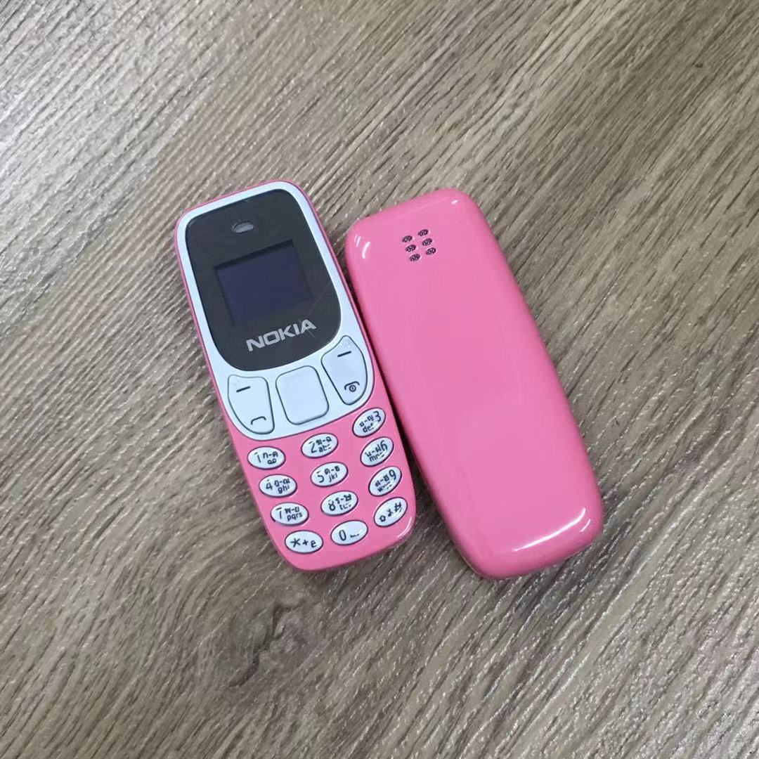 (PINK)NOKIA 3310 BM10 2.79 Inch Super mini Body Wireless Bluetooth Dialer Phone